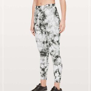 Lululemon Wunder Under Hi-Rise 7/8 Tight *Dual Shibori Full-On Luxtreme 25"